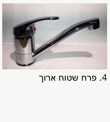 פרח שטוח ארוך