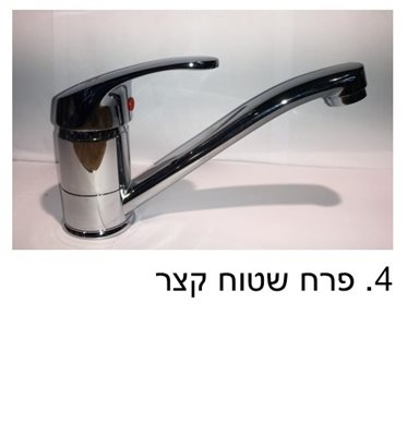 פרח שטוח קצר